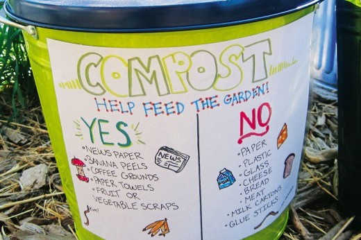 compost collection bucket